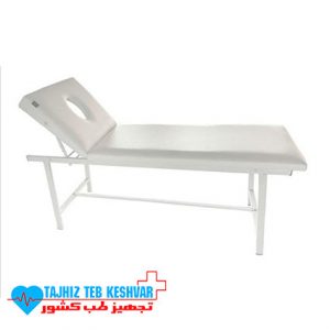 تخت ماساژ پایه ثابت زیر سر متحرک