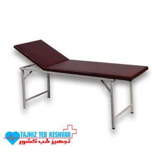 تخت معاینه پایه تاشو سر متحرک