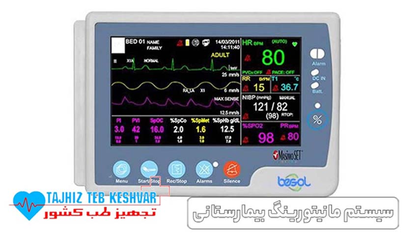 سیستم مانیتورینگ بیمارستانی