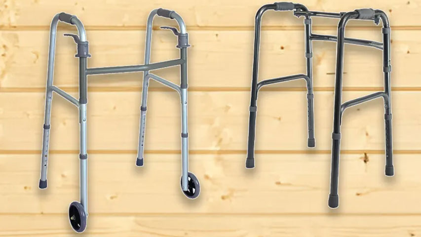 انتخاب واکر چرخ‌دار یا بدون چرخ