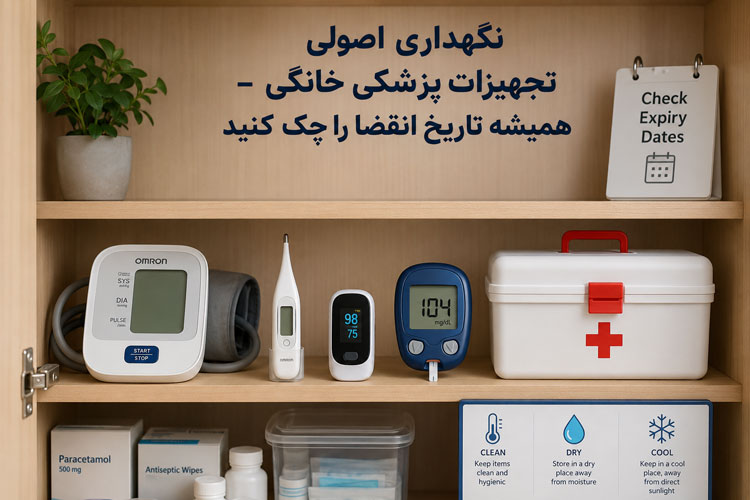 تجهیزات پزشکی بیمار در منزل